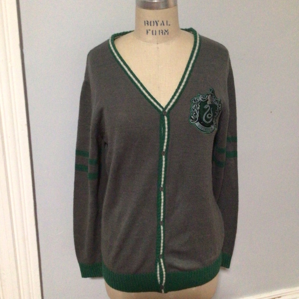 Harry Potter cardigan Slytherine size small